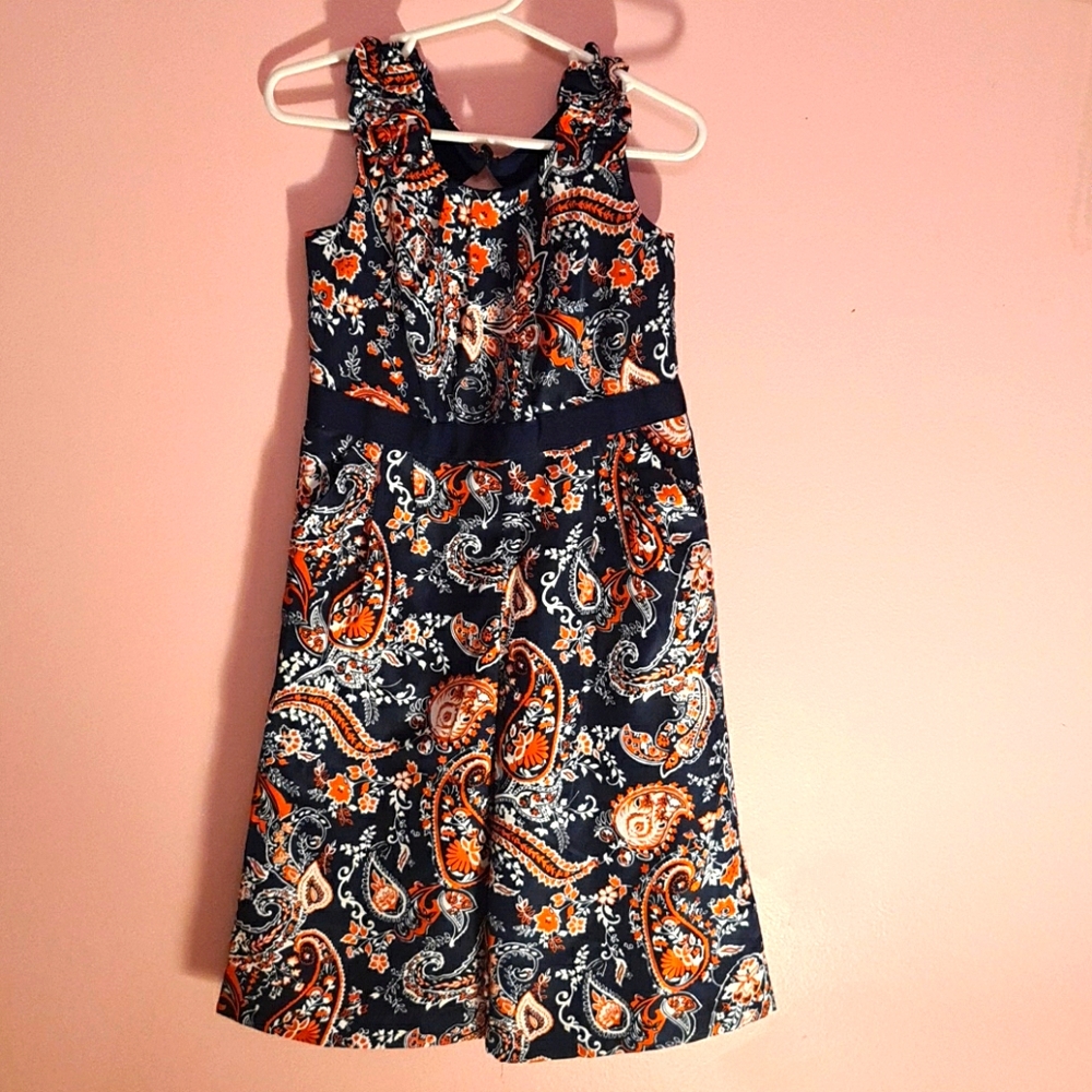 Janie and Jack Bandana Print Jumpsuit